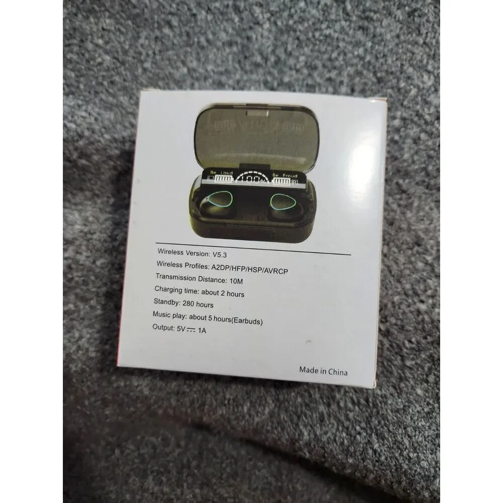M10 True Wireless Earbuds with Charging Case – (NEW) - Picture 5 of 5
